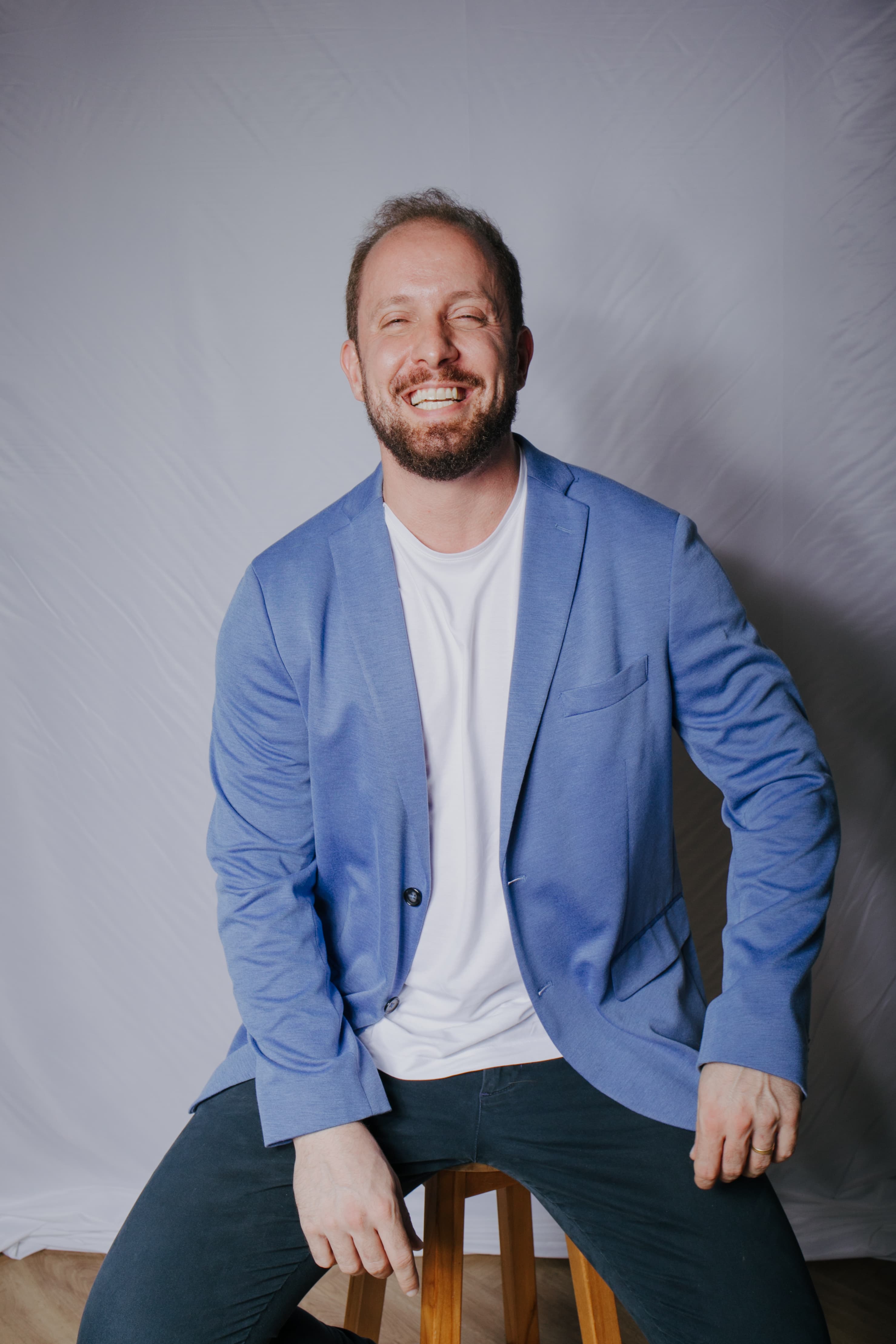 Foto de Dr. Giuliano Morgantetti, membro da equipe Histoclass